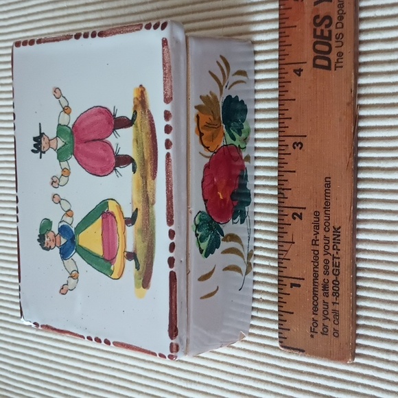 Ceramic Trinket box, made in Italy - Picture 7 of 7